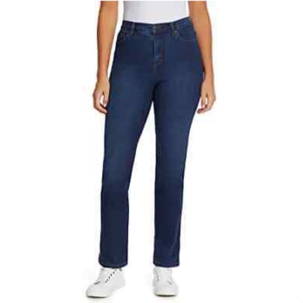 Gloria Vanderbilt Women's Plus Size Amanda Classic High Rise Tapered Jean